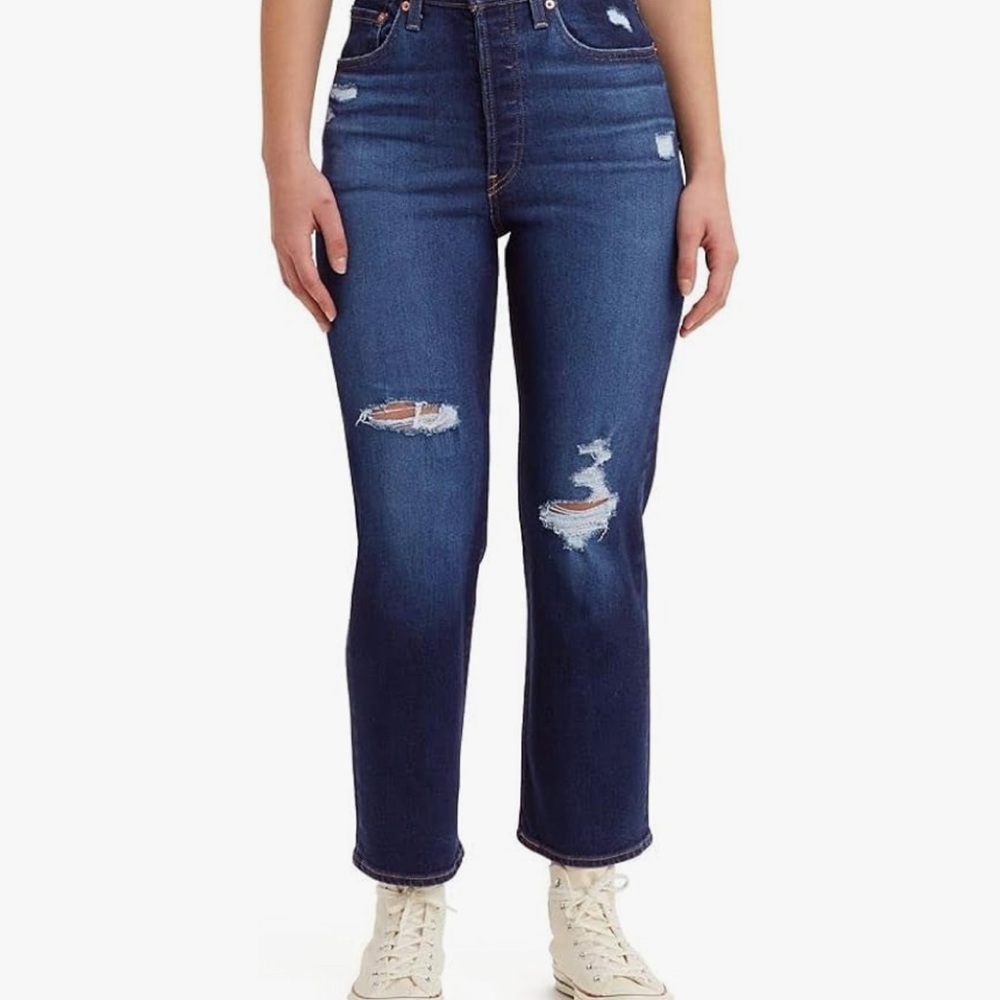 Levi's Women's Ribcage Straight Ankle Jeans | Size 29